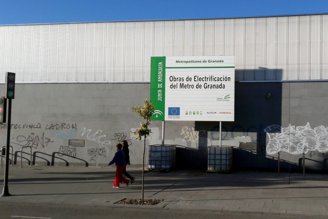 Estación eléctrica de Juncaril, en Albolote.